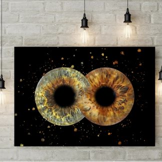 Infinity Eye Art – Custom Eye Portrait for Partners
